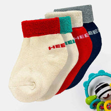 Load image into Gallery viewer, Heelium Bamboo Baby Socks - 4 Pairs