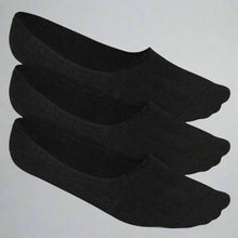 Load image into Gallery viewer, Heelium Bamboo No Show Socks for Men (Solid) - Pack of 3