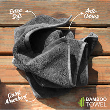 Load image into Gallery viewer, Heelium Bamboo Bath Towels - Set of 4