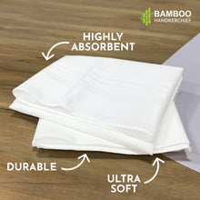 Load image into Gallery viewer, Heelium Bamboo Handkerchief - Set of 6