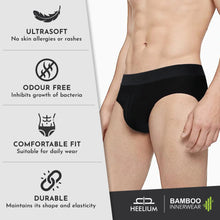 Load image into Gallery viewer, Heelium Bamboo Underwear Brief for Men - Pack of 3