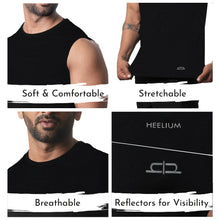 Load image into Gallery viewer, Heelium Bamboo Gym Vest for Men - Pack of 1