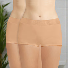 Load image into Gallery viewer, Heelium Bamboo Underwear Boyshorts  for Women - Pack of 2