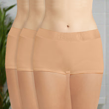 Load image into Gallery viewer, Heelium Bamboo Boyshorts Underwear for Women - Pack of 3