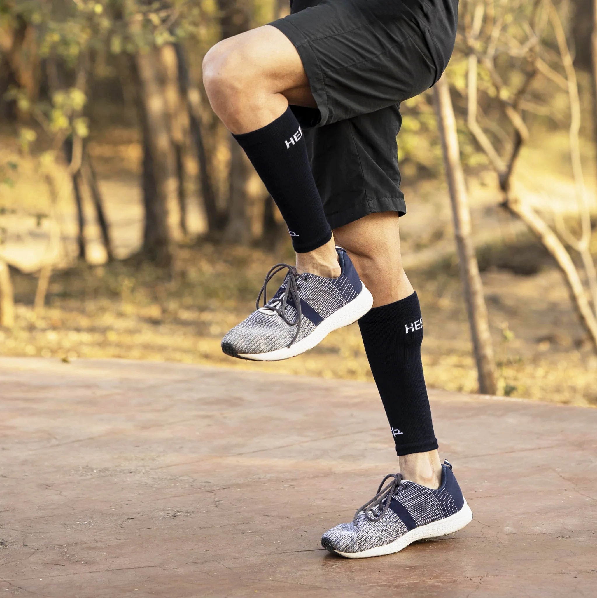 Heelium Bamboo Calf Compression Sleeve - Pack of 2