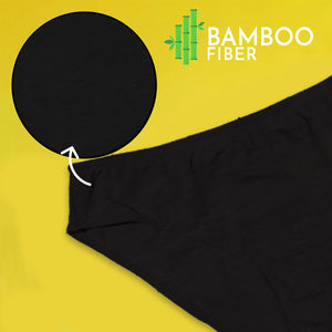 Heelium Bamboo Underwear Brief for Women - Pack of 2