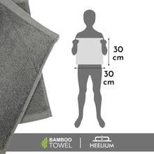 Load image into Gallery viewer, Heelium Bamboo Face Towels - Set of 3