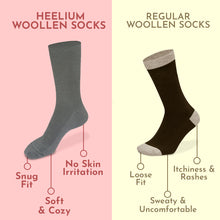 Load image into Gallery viewer, Heelium Woollen Socks for Winter - 2 Pairs