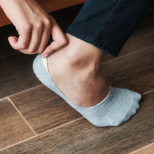 Load image into Gallery viewer, Heelium Bamboo No Show Socks for Women (Solid) - Pack of 3