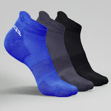 Load image into Gallery viewer, Heelium Bamboo Men Ankle Socks - 3 Pairs