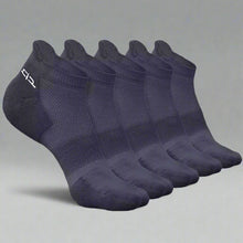 Load image into Gallery viewer, Heelium Bamboo Men Ankle Socks - 5 Pairs