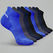 Load image into Gallery viewer, Heelium Bamboo Men Ankle Socks - 8 Pairs
