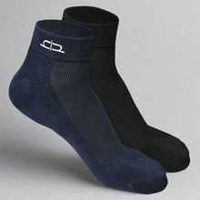 Load image into Gallery viewer, Heelium Bamboo Quarter Socks - 2 Pairs