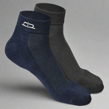 Load image into Gallery viewer, Heelium Bamboo Quarter Socks - 2 Pairs