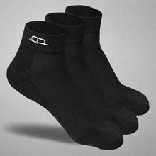 Load image into Gallery viewer, Heelium Bamboo Quarter Socks - 3 Pairs