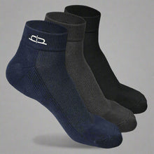 Load image into Gallery viewer, Heelium Bamboo Quarter Socks - 3 Pairs