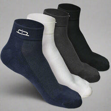 Load image into Gallery viewer, Heelium Bamboo Quarter Socks - 4 Pairs