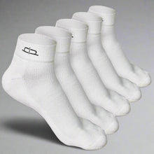 Load image into Gallery viewer, Heelium Bamboo Quarter Socks - 5 Pairs