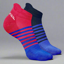 Load image into Gallery viewer, Heelium Bamboo Men Ankle Socks (Striped) - 2 Pairs