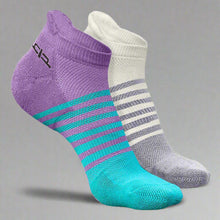 Load image into Gallery viewer, Heelium Bamboo Men Ankle Socks (Striped) - 2 Pairs