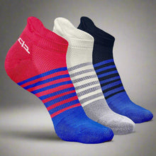 Load image into Gallery viewer, Heelium Bamboo Men Ankle Socks (Striped) - 3 Pairs