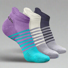Load image into Gallery viewer, Heelium Bamboo Men Ankle Socks (Striped) - 3 Pairs