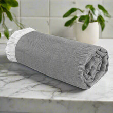 Load image into Gallery viewer, Heelium Bamboo Turkish Bath Towel