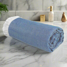Load image into Gallery viewer, Heelium Bamboo Turkish Bath Towel