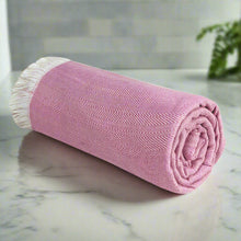 Load image into Gallery viewer, Heelium Bamboo Turkish Bath Towel