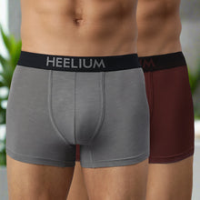 Load image into Gallery viewer, Heelium Bamboo Underwear Trunk For Men - Pack of 2
