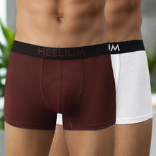 Load image into Gallery viewer, Heelium Bamboo Underwear Trunk For Men - Pack of 2