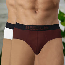 Load image into Gallery viewer, Heelium Bamboo Underwear Brief for Men - Pack of 2