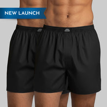 Load image into Gallery viewer, Heelium Bamboo Boxers For Men - Pack of 2