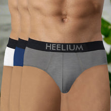 Load image into Gallery viewer, Heelium Bamboo Underwear Brief for Men - Pack of 3