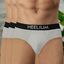 Load image into Gallery viewer, Heelium Bamboo Underwear Brief for Men - Pack of 3