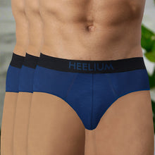Load image into Gallery viewer, Heelium Bamboo Underwear Brief for Men - Pack of 3