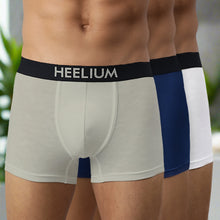 Load image into Gallery viewer, Heelium Bamboo Underwear Trunk For Men - Pack of 3
