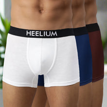Load image into Gallery viewer, Heelium Bamboo Underwear Trunk For Men - Pack of 3