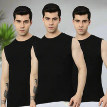 Load image into Gallery viewer, Heelium Bamboo Gym Vest for Men - Pack of 3