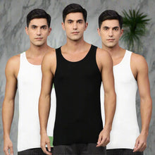 Load image into Gallery viewer, Heelium Bamboo Vest for Men - Pack of 3