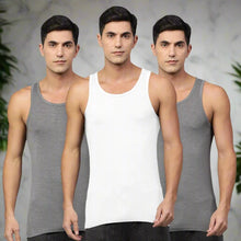 Load image into Gallery viewer, Heelium Bamboo Vest for Men - Pack of 3