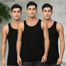 Load image into Gallery viewer, Heelium Bamboo Vest for Men - Pack of 3