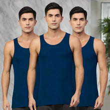 Load image into Gallery viewer, Heelium Bamboo Vest for Men - Pack of 3
