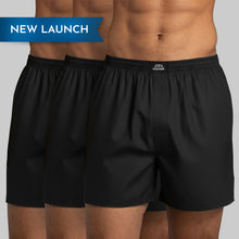 Load image into Gallery viewer, Heelium Bamboo Boxers For Men - Pack of 3