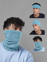 Load image into Gallery viewer, Heelium Bamboo Bandana - Set of 4