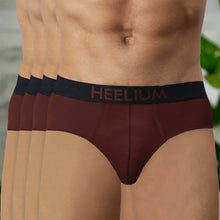 Load image into Gallery viewer, Heelium Bamboo Underwear Brief for Men - Pack of 4