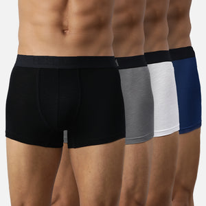 Bamboo Underwear Trunk For Men - Pack of 4