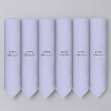 Load image into Gallery viewer, Heelium Bamboo Handkerchief - Set of 6