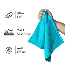 Load image into Gallery viewer, Heelium Bamboo Face Towels - Set of 3