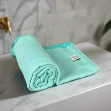Load image into Gallery viewer, Heelium Bamboo Turkish Bath Towel